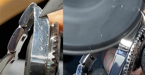 scratch on rolex glass|removing scratches from rolex watch.